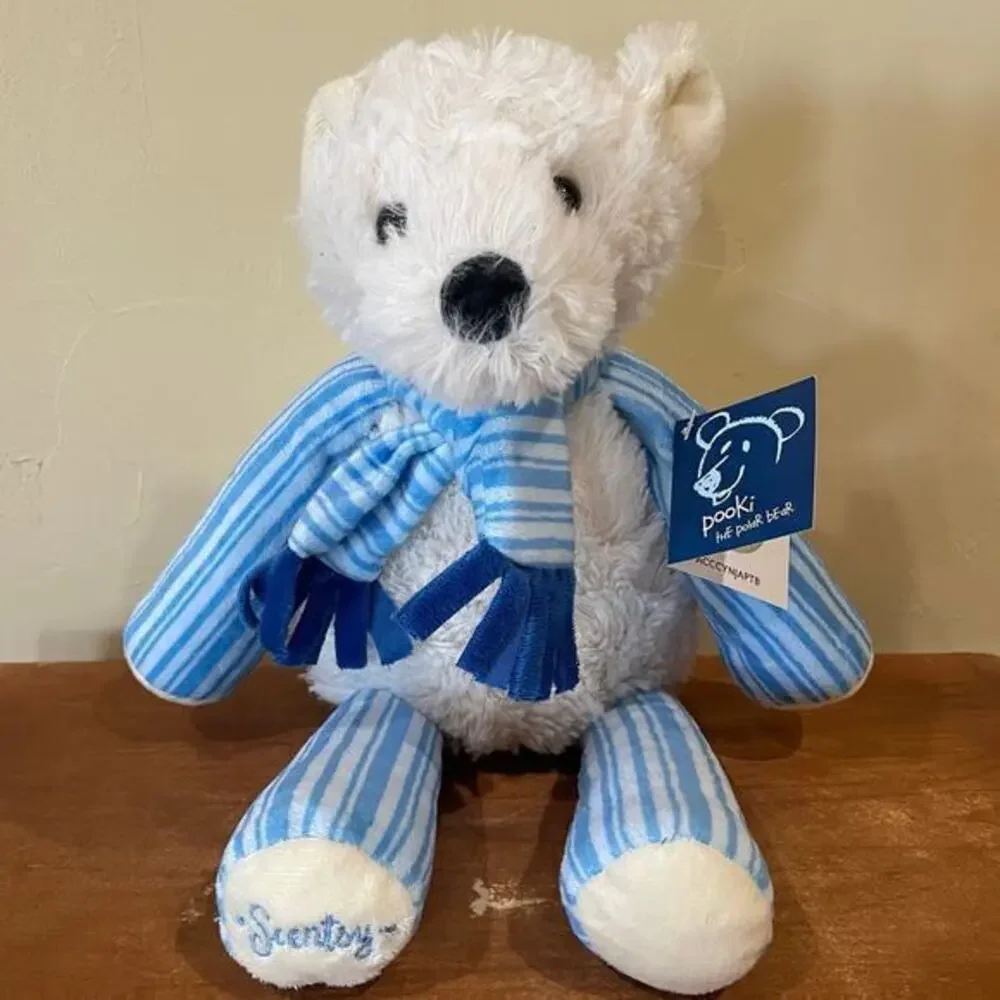 Scentsy Pooki Polar Bear Buddy‎ NWT
